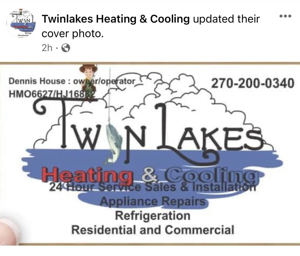 Slide of Twinlakes Heating and Cooling