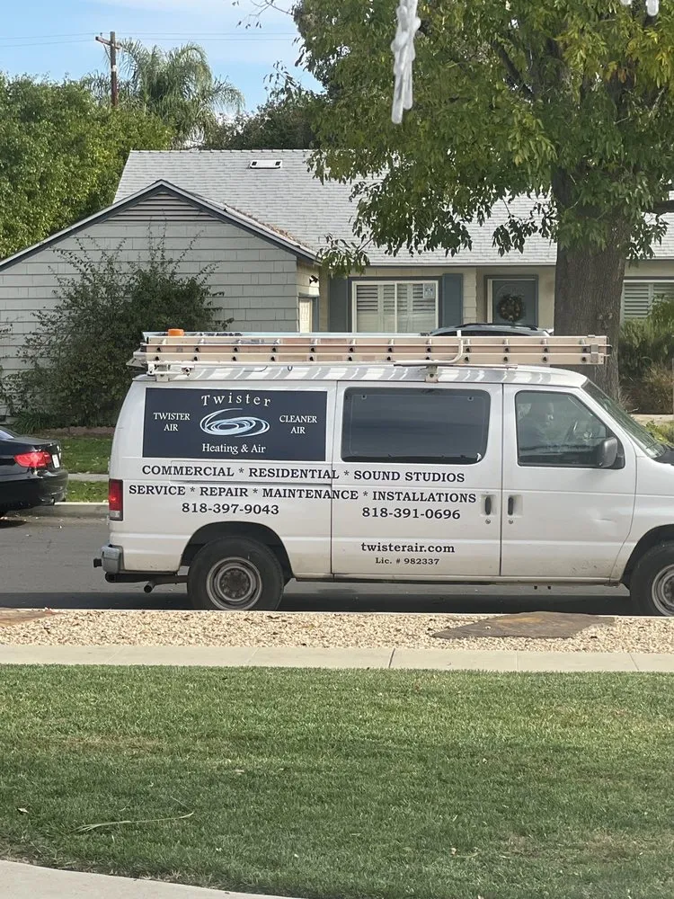 Slide of Twister Heating & Air