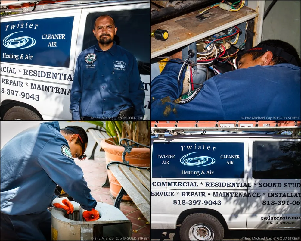 Slide of Twister Heating & Air