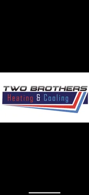 Two Brothers Heating And Cooling Logo