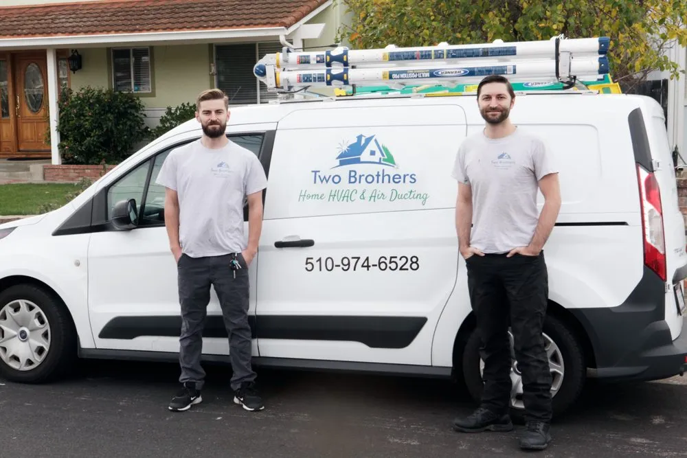 Slide of Two Brothers Home HVAC and Air Ducting