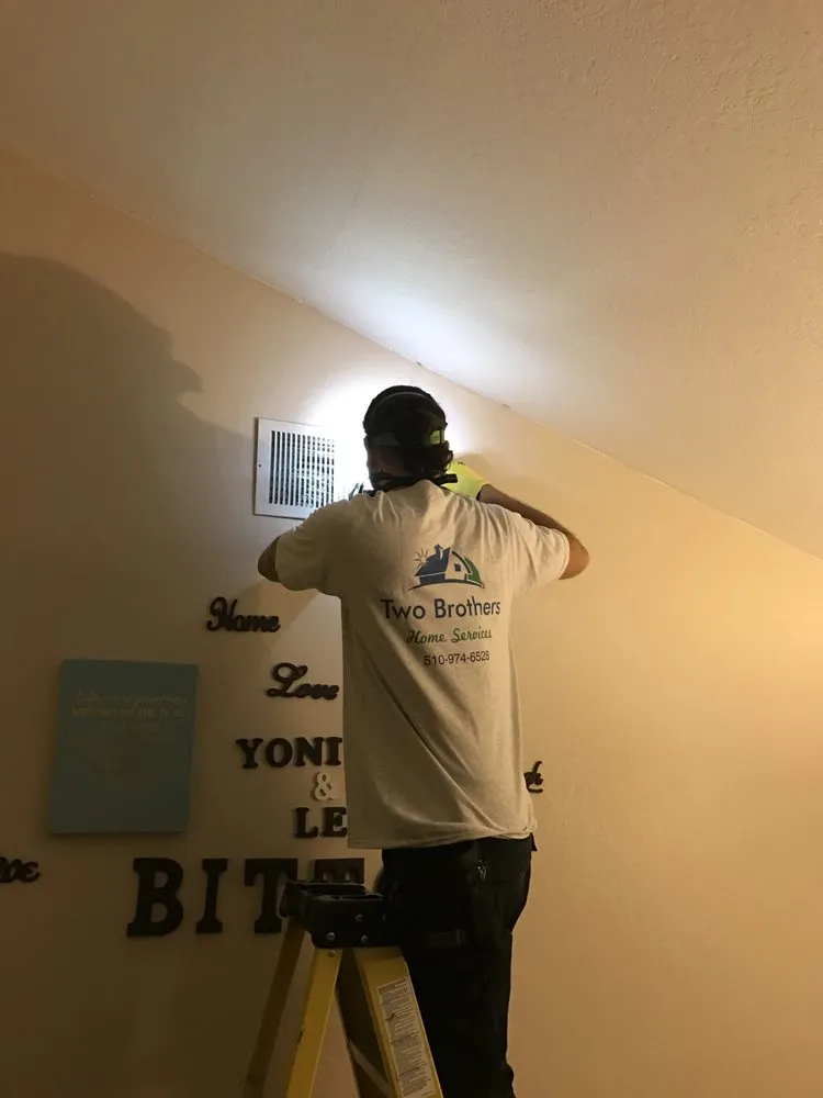 Slide of Two Brothers Home HVAC and Air Ducting