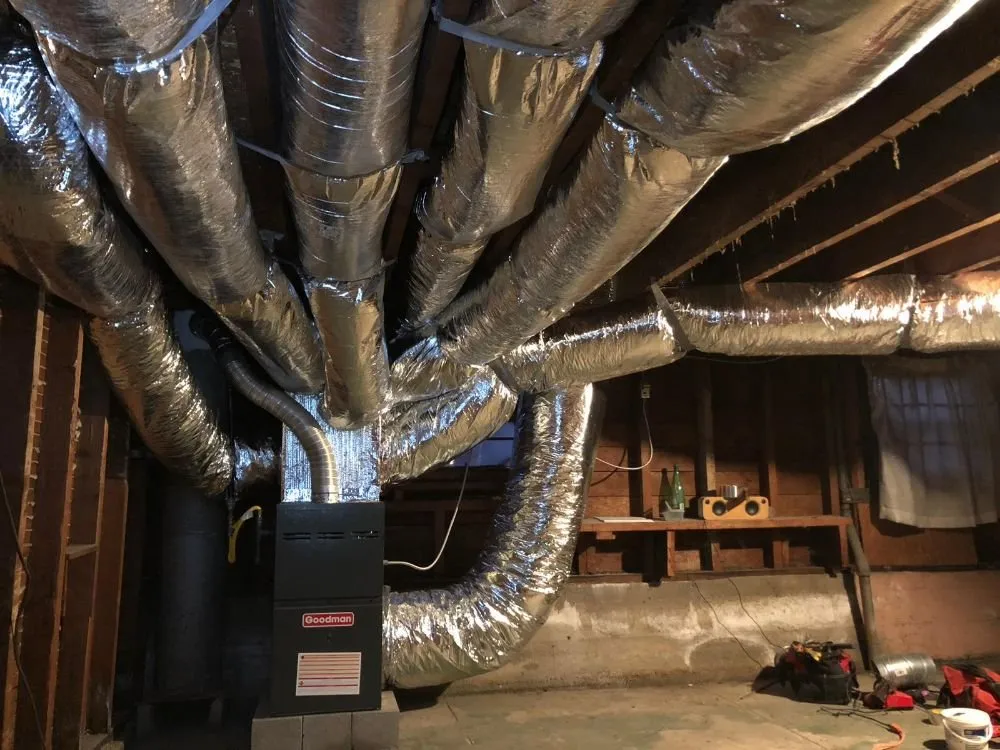 Slide of Two Brothers Home HVAC and Air Ducting