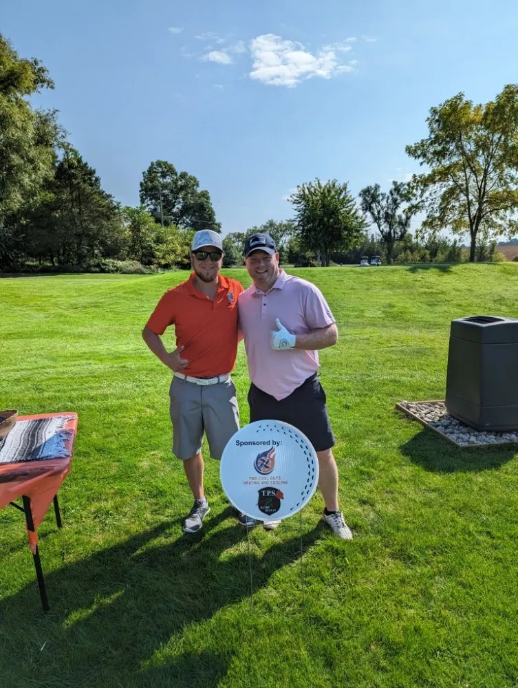 Slide of Two Cool Guys