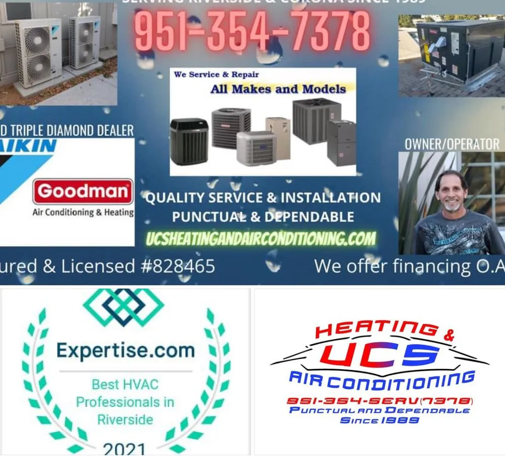 Slide of UCS Heating & Air Conditioning
