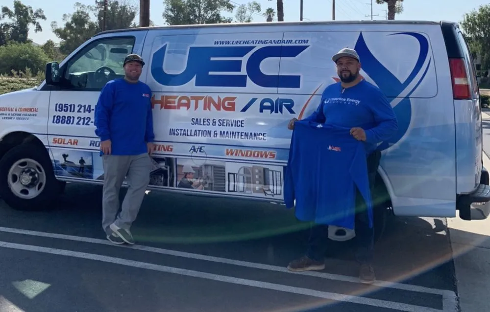 Slide of UEC Heating And Air Conditioning