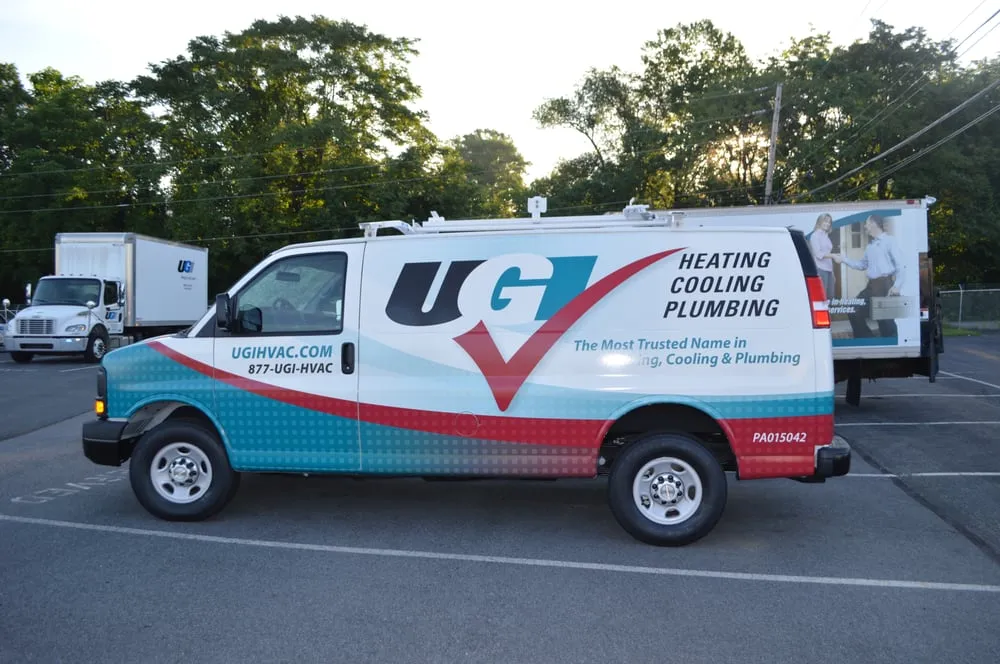 Slide of UGI Heating Cooling and Plumbing