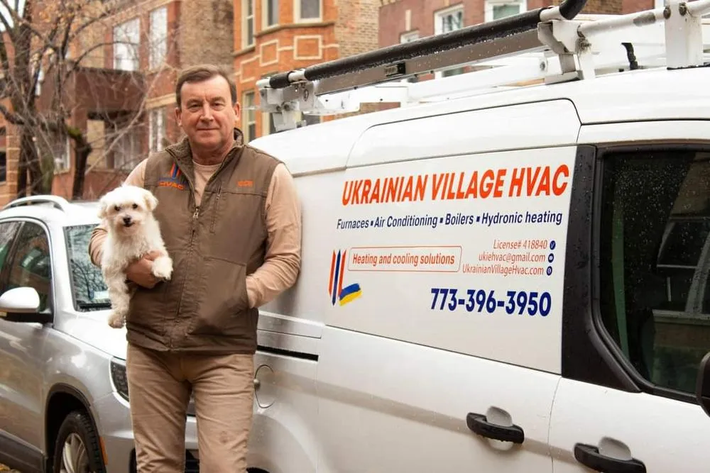 Slide of Ukrainian Village HVAC
