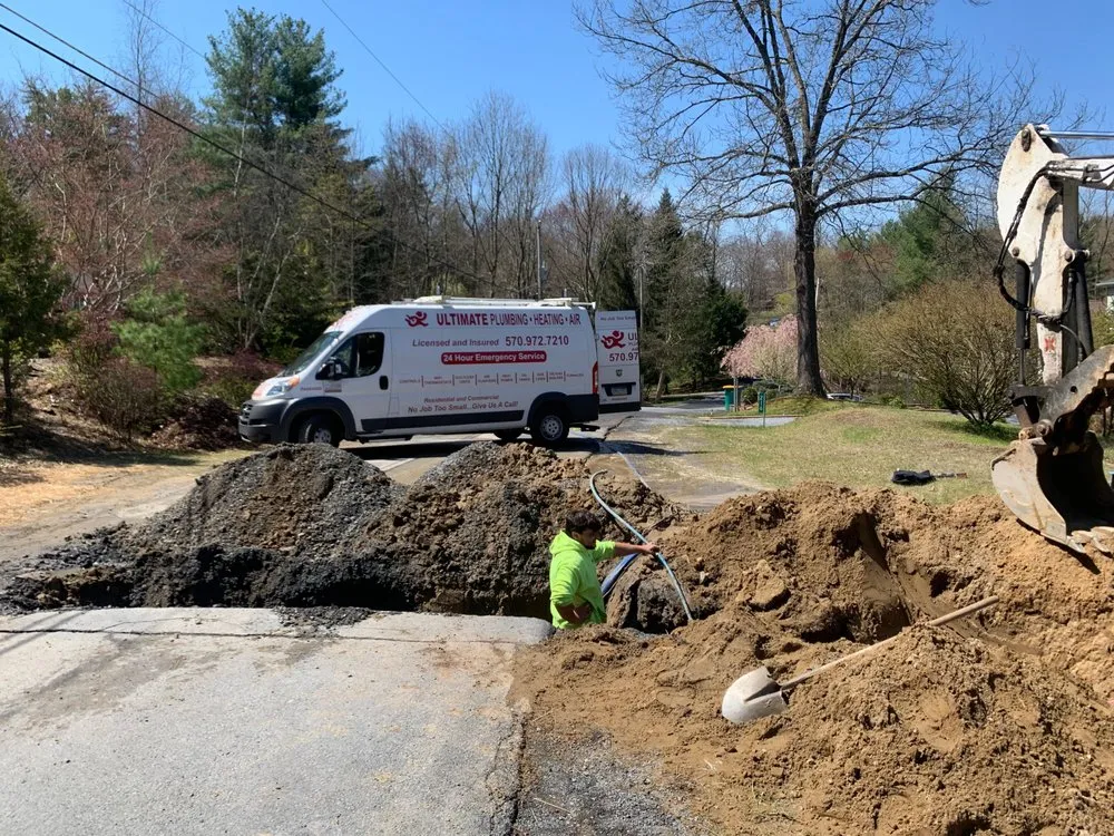 Emergency AC repair in Long Pond, PA by Ultimate Plumbing, Heating & AC