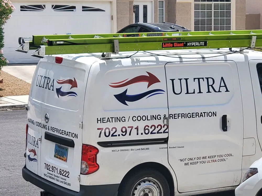 Slide of ULTRA Heating, Cooling and Refrigeration