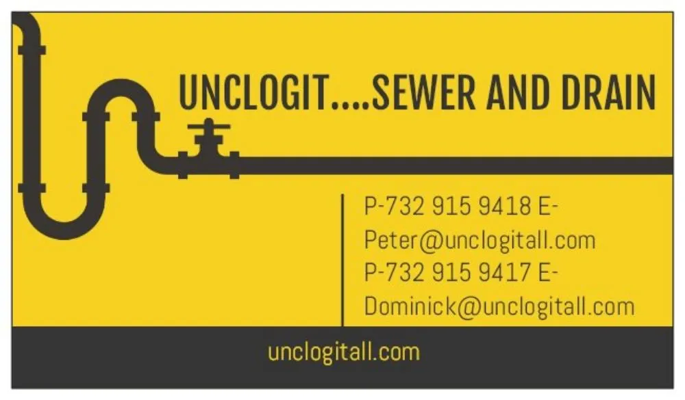 Slide of Unclogit Sewer and Drain