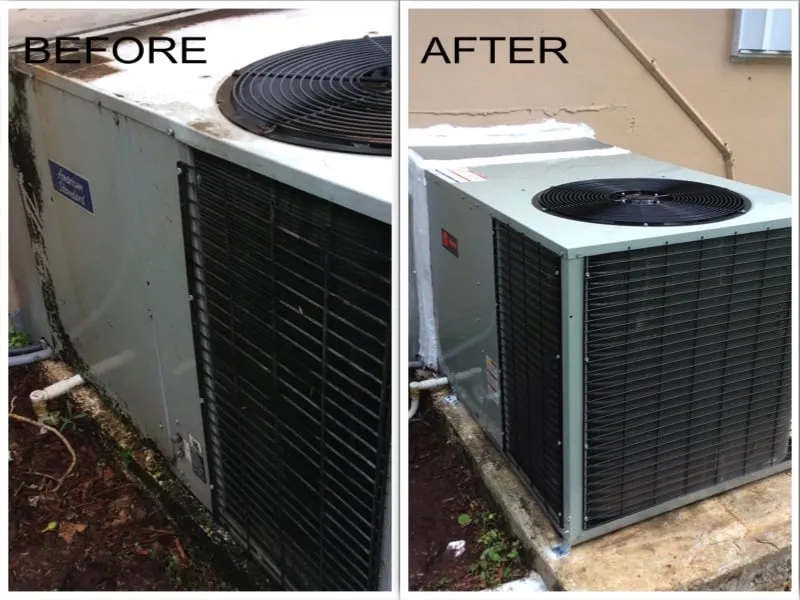 Slide of under control air conditioning