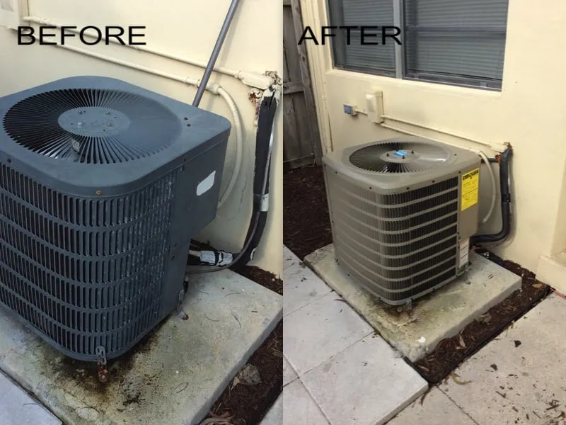 Slide of under control air conditioning