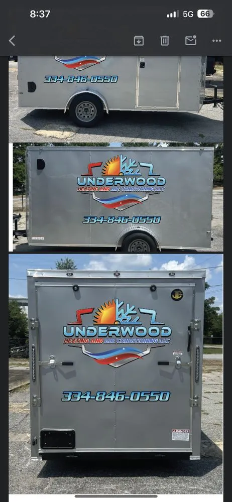 Slide of Underwood Heating and Air Conditioning