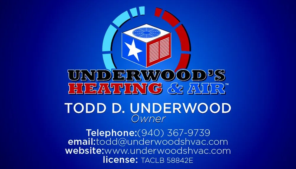 Slide of Underwood's Heating & Air