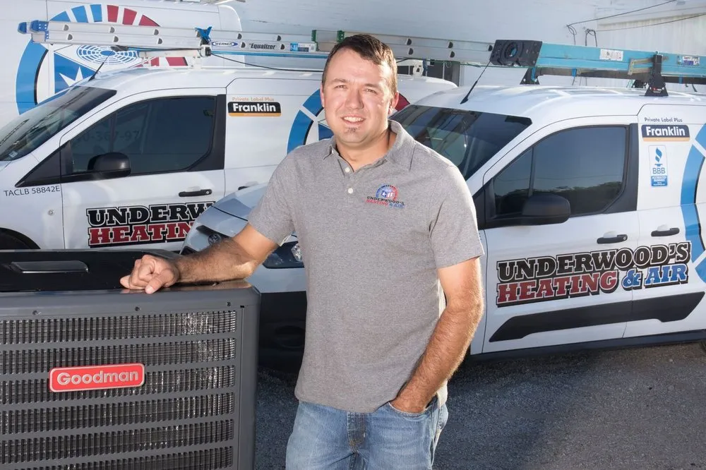 Slide of Underwood's Heating & Air