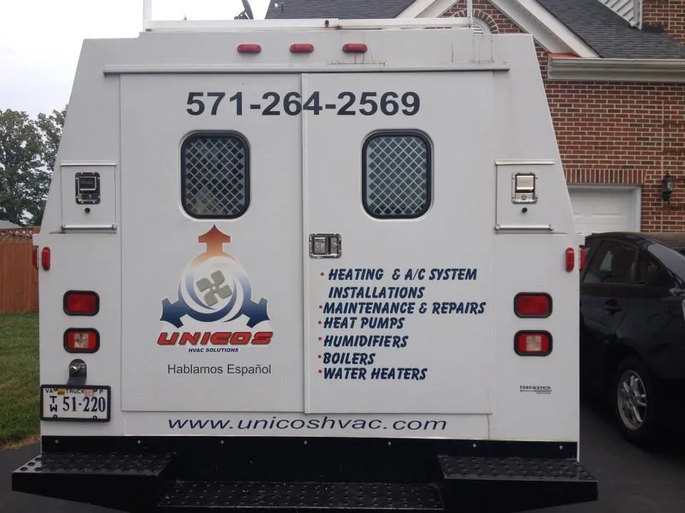 Slide of Unicos HVAC Solutions