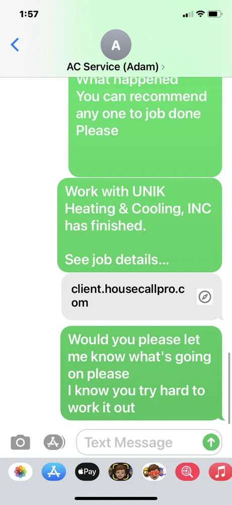 Slide of Unik Heating & Cooling