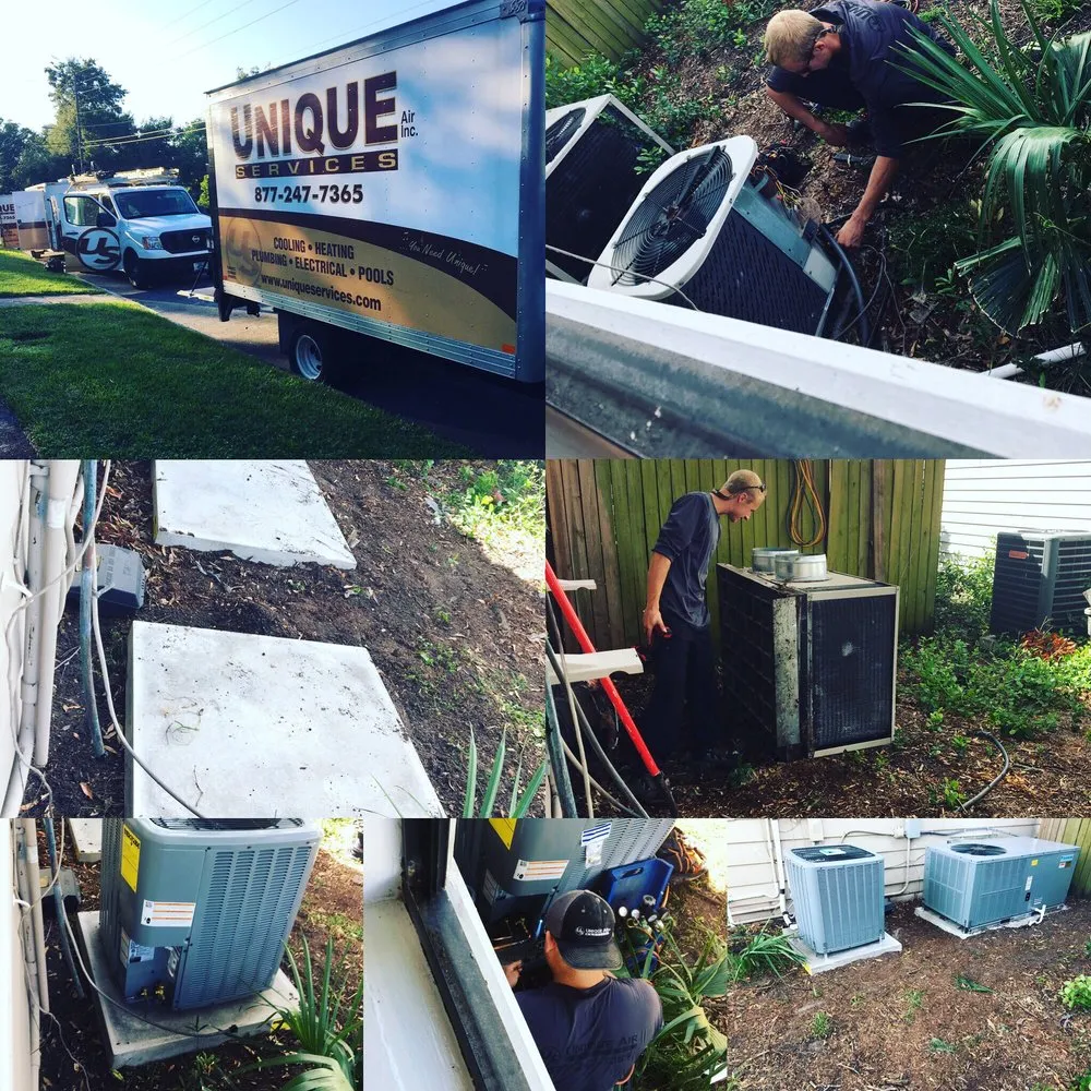 Slide of Unique Services