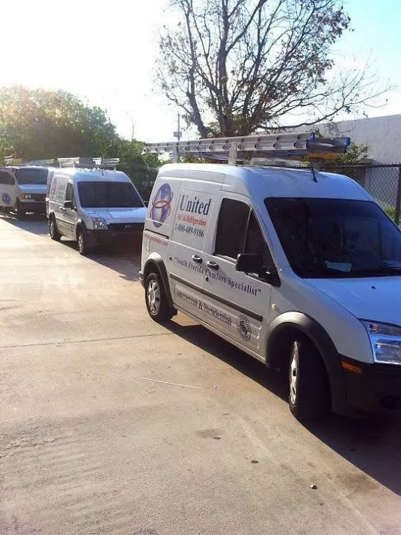 Slide of United A/C & Refrigeration