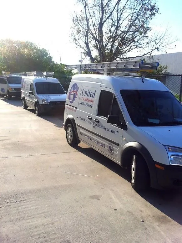 Slide of United A/C & Refrigeration