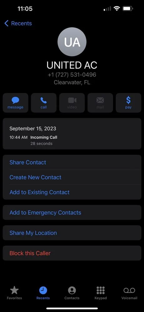 Slide of United Air Conditioning