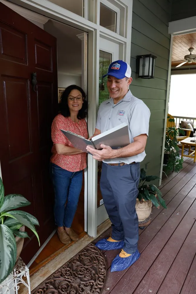 Slide of United Air Temp