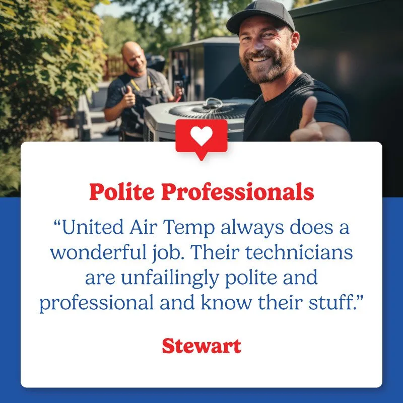 Slide of United Air Temp