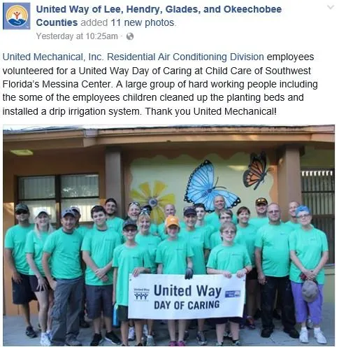 Slide of United Mechanical