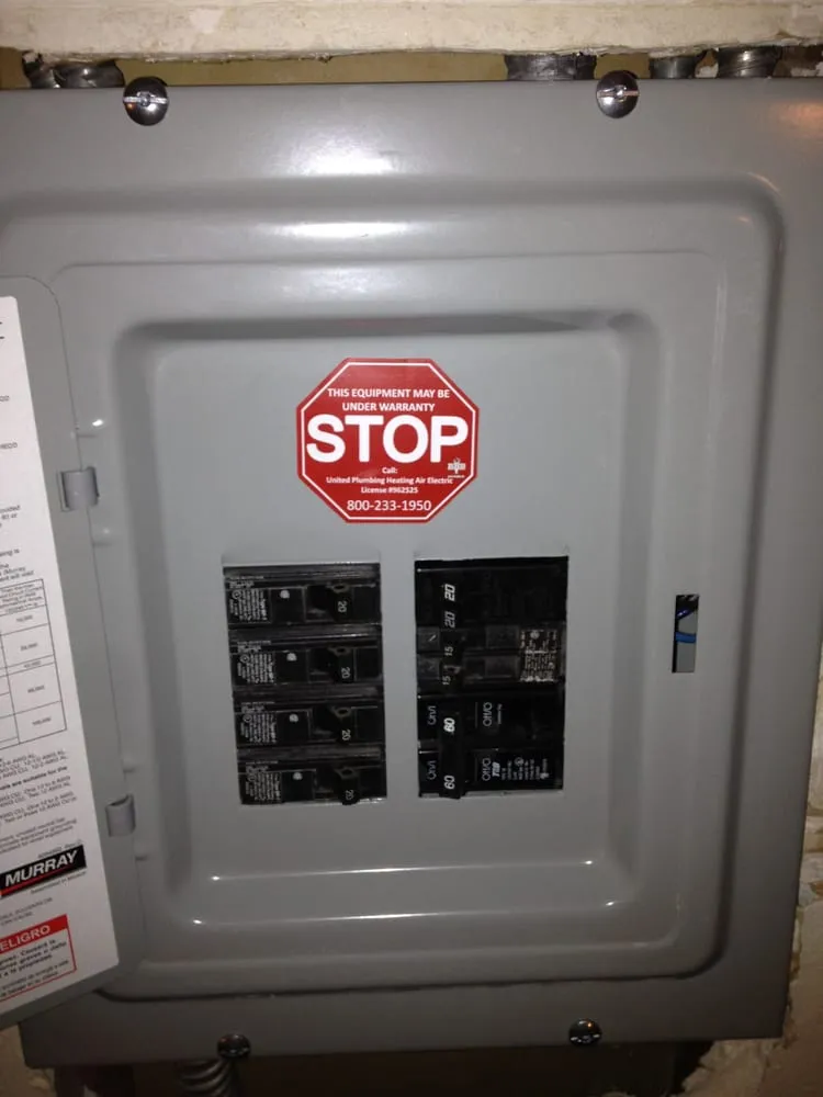 Slide of United Plumbing Heating Air & Electric