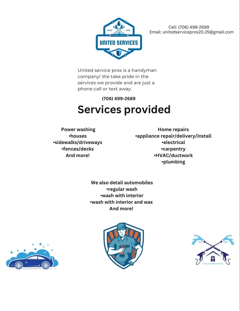 Slide of United Service