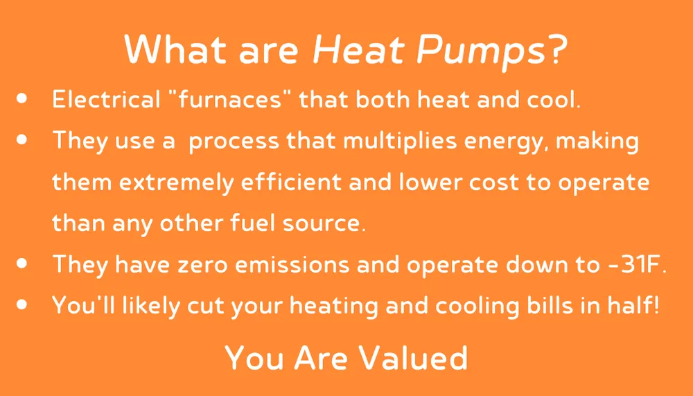 Slide of Unity Heat Pumps
