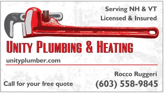 Slide of Unity Plumbing and Heating