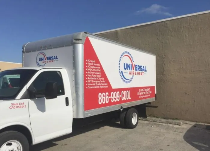 Slide of Universal Air & Heat