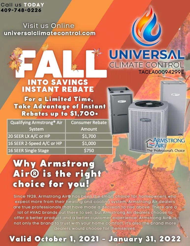 Slide of Universal Climate Control