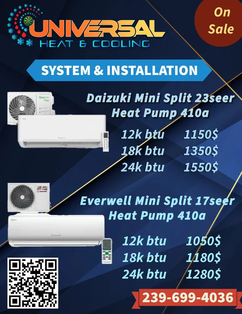 Slide of Universal Heat & Cooling