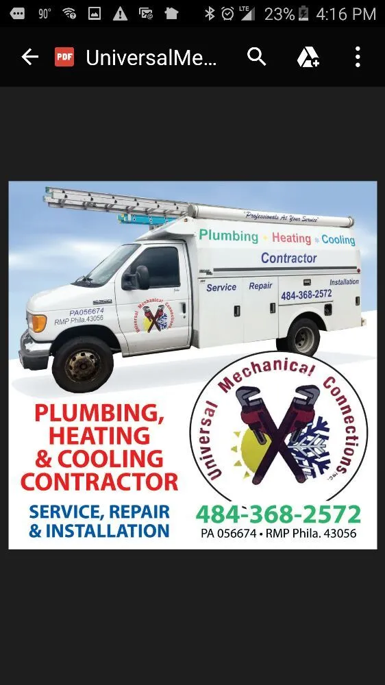 Slide of Universal Mechanical Connections