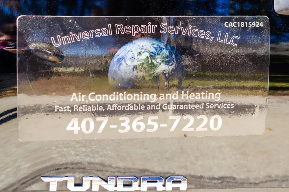 Slide of Universal Repair Services