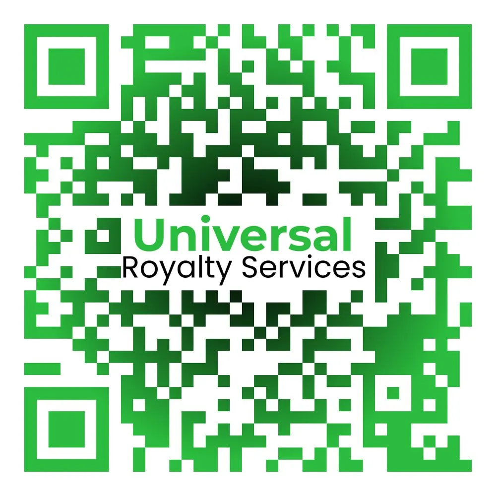 Slide of Universal Royalty Services