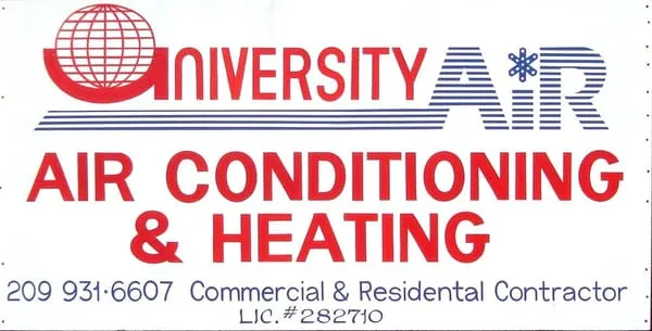 University Air Conditioning And Heating Logo