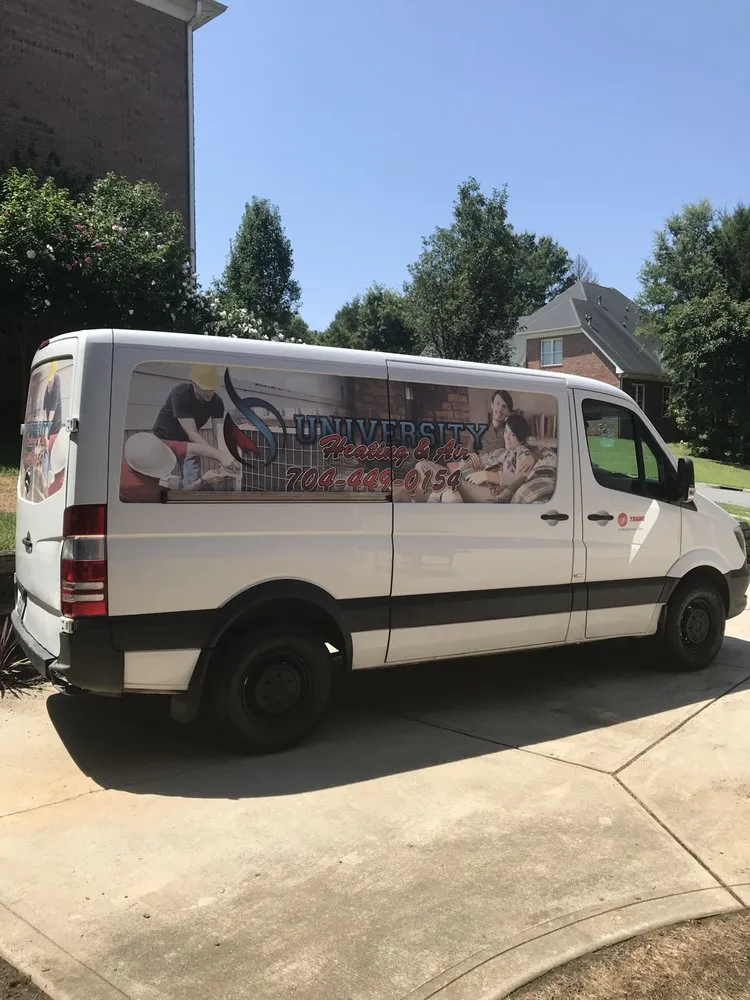 Slide of University Heating & AC