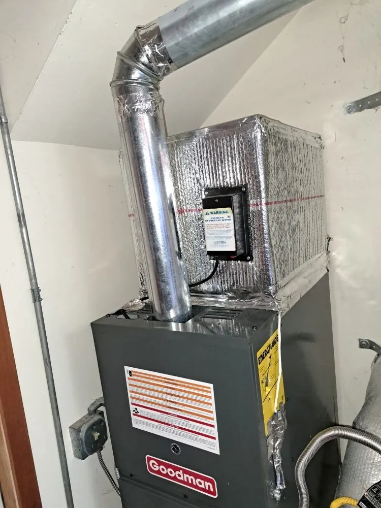 Slide of Up & Above Heating and Cooling