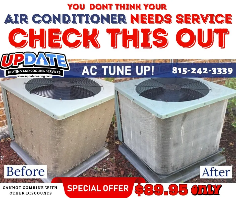 Slide of Update Heating and Cooling Services