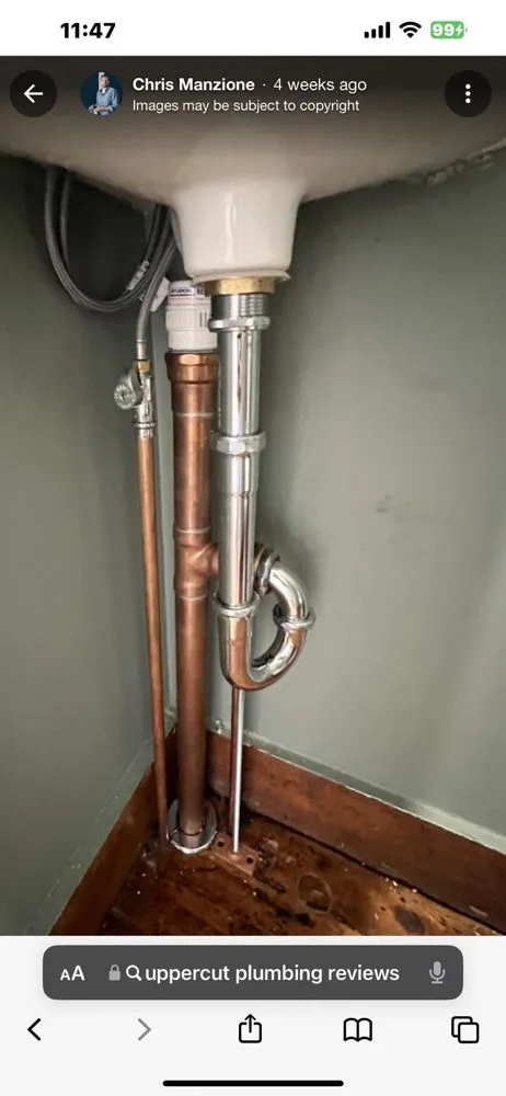 Slide of Uppercut Plumbing