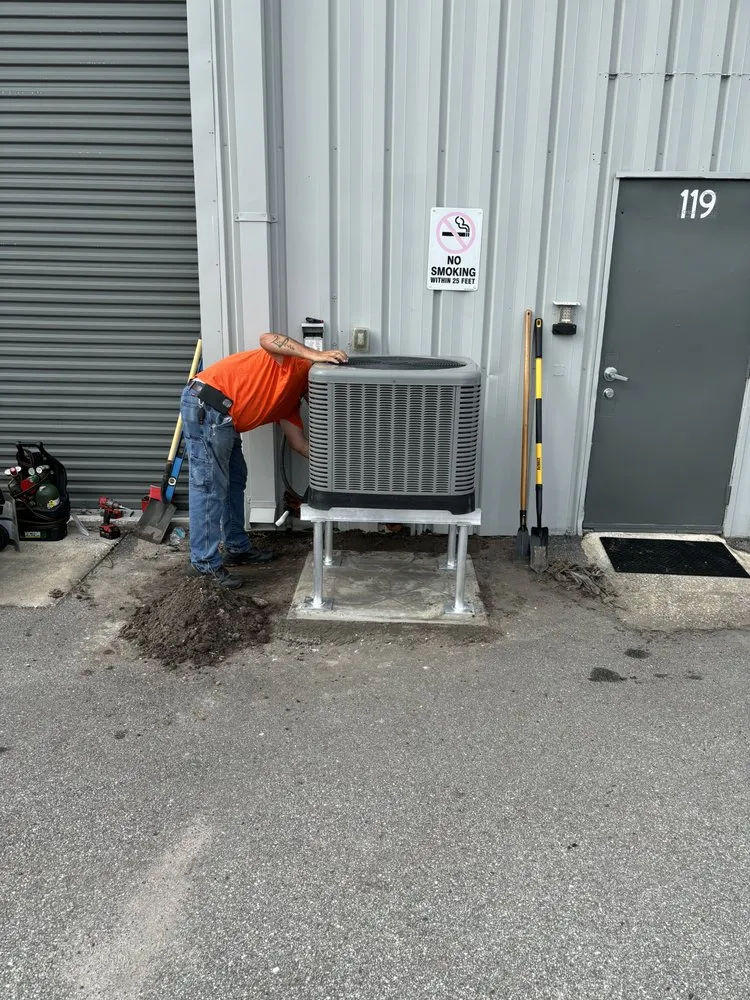 Slide of Upright Air Conditioning