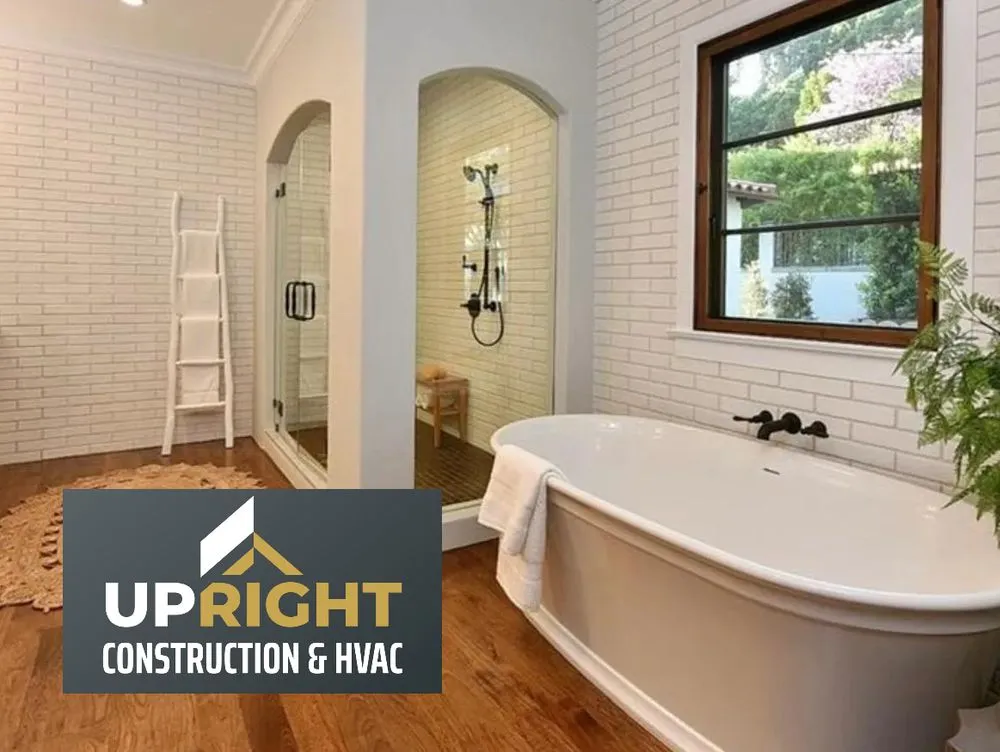 Slide of Upright Construction and HVAC