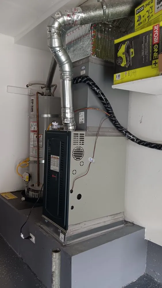 Slide of Upright Construction and HVAC