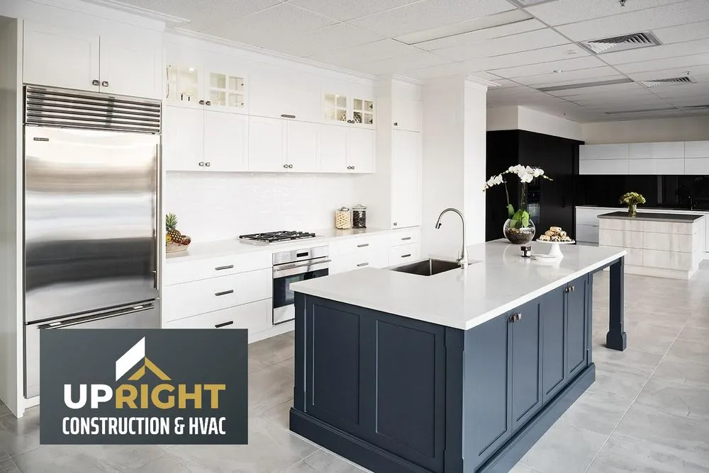 Slide of Upright Construction and HVAC