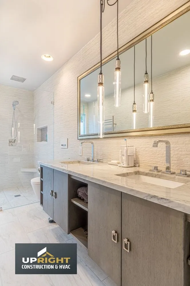 Slide of Upright Construction and HVAC