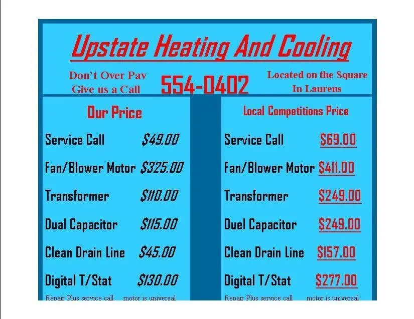 Slide of Upstate Heating And Cooling